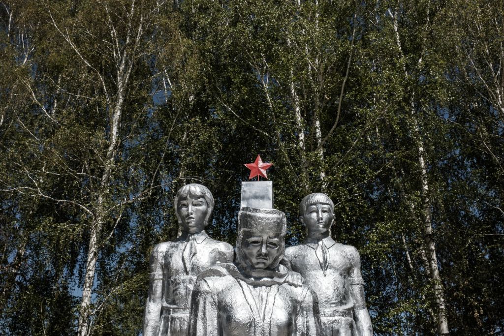 II WW memorial site, Jeti-Öguz village, Issyk-Kul region, Kyrgyzstan