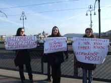 Nemzetközi Nőnap 
Nemzetközi Nőnap tiltakozás a nők bántalmazása ellen