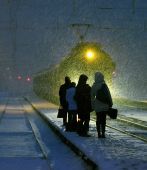 A sínek mentén
A képsorozat a  vasút sokarcúságának hangulatát mutatja be évszakok és napszakok változásain keresztül, ahogy azt  a sínek mentén járó ember láthatja.