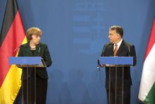 Illiberális?!
Angela Merkel - Orbán Viktor találkozó Budapesten. 2015. február 2.
